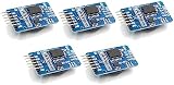 TECNOULAB 5 Stück DS3231 AT24C32 IIC Präzisionsuhrmodul