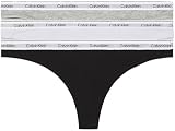 Calvin Klein Damen 3er Pack Strings Thong Unterwäsche