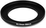 43,5 mm - 58 mm Filter Adapter Step-Up Adapter Filteradapter Step Up 43,5-58