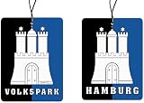 Hamburg Volkspark Duftbaum Auto-Air-Freshener