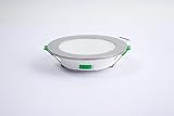 LED Einbaustrahler Ultra Flach 230v 4W 6er Set