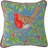 Bothy Threads Gobelin-Stickkissen Stickpackung Rot