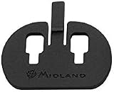 Midland - Einzelne Clamp mit doppelseitigem Klebeband für Motorrad-Gegensprechanlage BTX