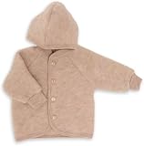 Engel Baby Jacke mit Kapuze Wollfleece