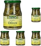 Feinkost Dittmann Kräuteroliven, 170 g, ohne Stein