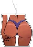 2x Peach Ass Duftbaum Auto Lustig Frau