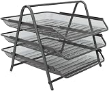 Plus Office Tisch-Zubehör Modell Tablettplatte Plus Metall dreifach graf