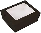 25 Stück - Boxen mit Fenster ’Thepack’ 1350 ml 230 g/m2