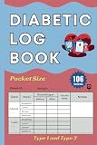 Diabetic Log Book Pocket Size