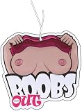 2x Duftbaum mit Boobs out Motiv