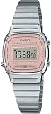 Casio Armbanduhr Damen Rosa Edelstahl
