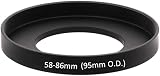 58-86mm (95mm O.D.) Matte Box Filteradapter Step-Up Front Ring LL1671