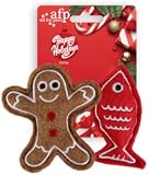 AFP Happy Holidays 2-Pack Peperkoekman & Vis