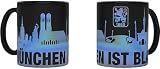 TSV 1860 München Tasse Becher Kaffeetasse ** Metallic Skyline **