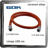 Generisch Gasschlauch 150 cm 10 bar