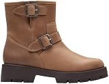 Clarks Maye Bella Womens Tan Leather