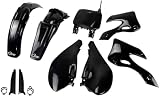 UFO PLAST full KIT SCHWARZ Kawasaki KX 250 1999-2002