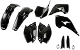 UFO PLAST full KIT SCHWARZ Kawasaki KX 125 2004-2008