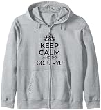 Goju Ryu Karate Uniform//Bleib ruhig und mache Goju Ryu Karate! Kapuzenjacke