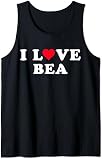 I Love Bea Shirt For Girlfriend Boyfriend Tank Top