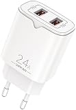 Ladegerät 2 x USB - 2,4A Schnellladegerät