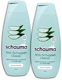 TOPDeal 2 er Pack Schauma Anti-Schuppen Classic Shampoo 2 x 400 ml