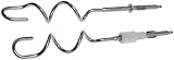 Knethaken kompatibel mit/Ersatzteil für Kenwood KW715377 HM670 HM680 Handmixer