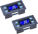 2PCS PWM pulse frequency duty cycle module square wave rectangular wave signal generator…