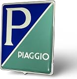 Tûche Piaggio-Schild rechteckig zum Aufstecken