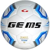GEMS UN06-0302 OLIMPICO Team Unisex Fußball Weiß/Blau Größe 4