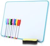 wenrescry Dry Erase Kleines Whiteboard mit Anti-Rutsch-Ständer