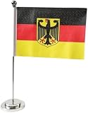 Pandiui23 Tischflagge Deutschland 14 x 21 cm