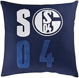 FC Schalke 04 Kissen Buchstaben blau