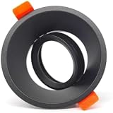 Glowster Kreisförmiger Schwingring in elegantem Schwarz