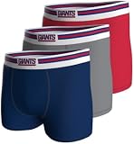 NFL Herren New York Giants 3pk Boxers