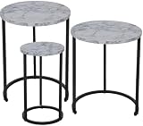Alexandra House Living Set mit 3 Tischen