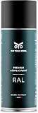 OYO Sprayfarbe Schwarz – schnell trocknend