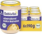 Bebivita Abendbrei Keks-Banane