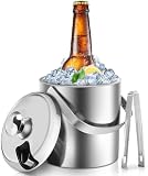 Sailnovo Double-Walled Stainless Steel Ice Bucket
