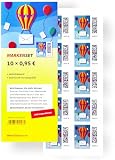 10 Stück 0,95 EUR 95 Cent postfrische selbstklebende Briefmarken