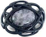 UmjuBELT Gürtelschließe Silber, 4 cm