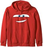 Disney Pixar Cars Lightning McQueen Großes Gesicht Kapuzenjacke