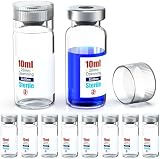 Biomed Solutions Sterile leere Flasche mit wiederverwendbarem Kunststoffdeckel