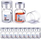 Biomed Solutions Sterile leere Phiole mit wiederverwendbarem Kunststoffdeckel