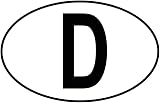 Dykgraaf Deutschland D Aufkleber Länderkennzeichen oval Sticker Auto Motorrad LKW Boot…