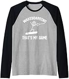 Wakesurfing Lover - Wakeboarden das ist mein Spiel Raglan