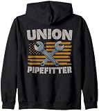 Pipefitter Pipe Fitter Klempner Proud Union Pipefitter Kapuzenjacke