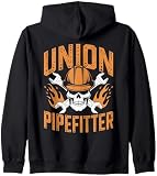 Pipefitter Pipe Fitter Klempner Proud Union Pipefitter Kapuzenjacke