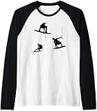 Wakeboarden Silhuettes Wakesurfen Wakeboarden Raglan