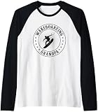 Herren Wakeboarden Opa Wakesurfen Raglan